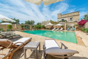 A converted masseria with pool in Puglia