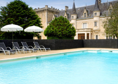 Chateau south west France with enclosed pool