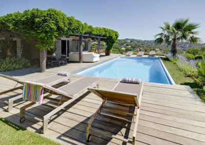 luxury villa Cote d'Azur pool 3