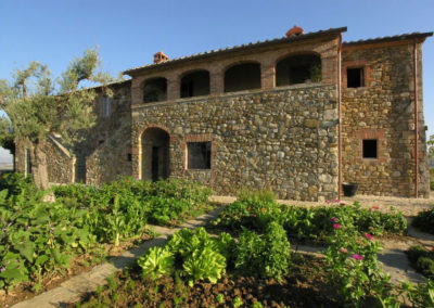 Tuscany villa kitchen garden